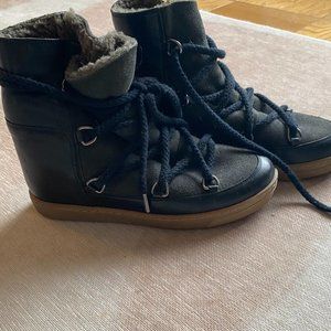 Isabel Marant Black Heeled Boots
